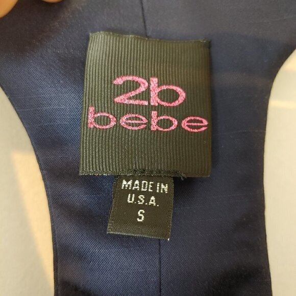 Bebe Plunging Neckline Pencil Dress - Body Con - Picture 2 of 8